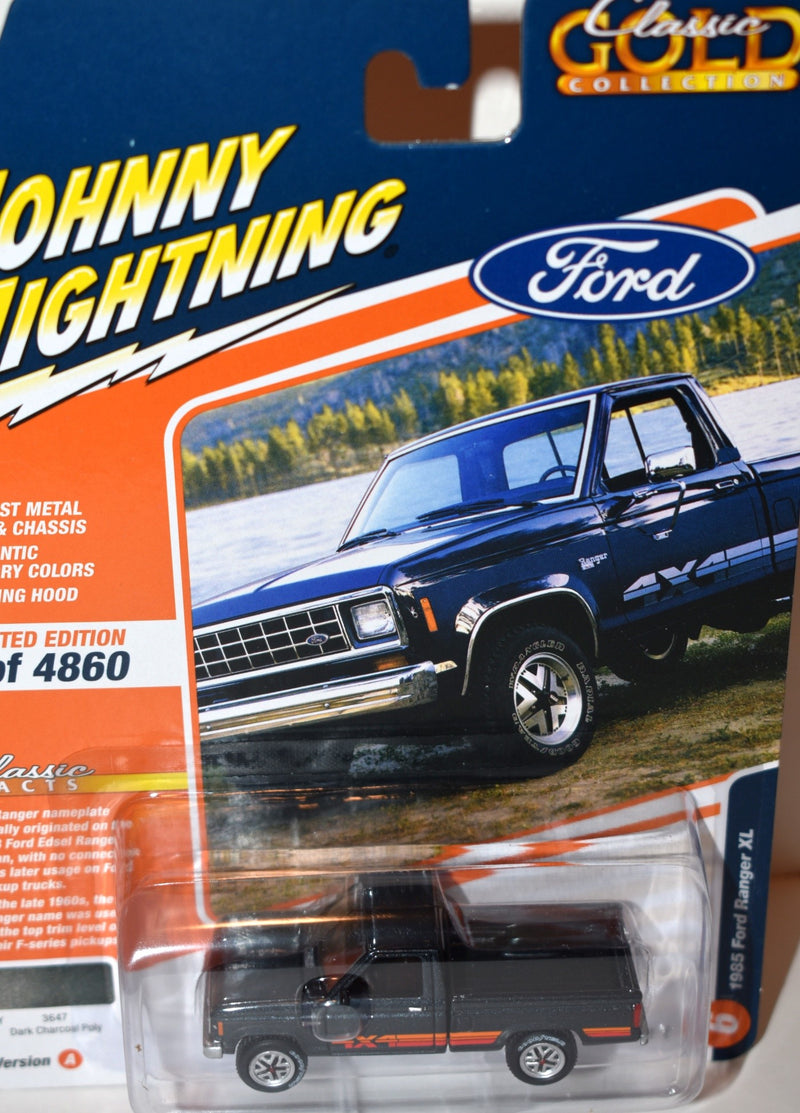 Johnny Lightning Classic Gold - 1985 Ford Ranger XL Pickup Truck
