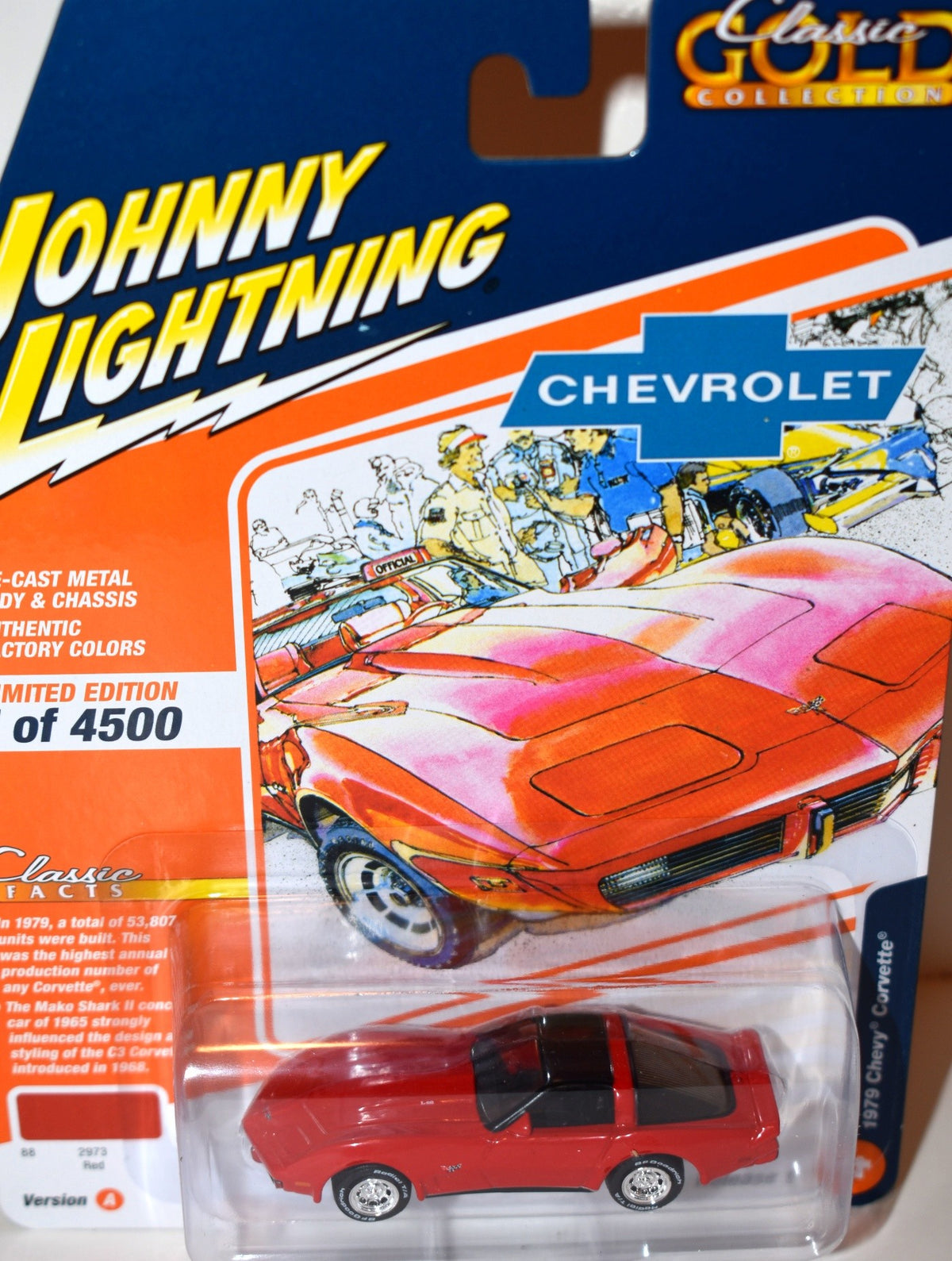 Johnny Lightning  1979 Chevrolet Corvette Coupe