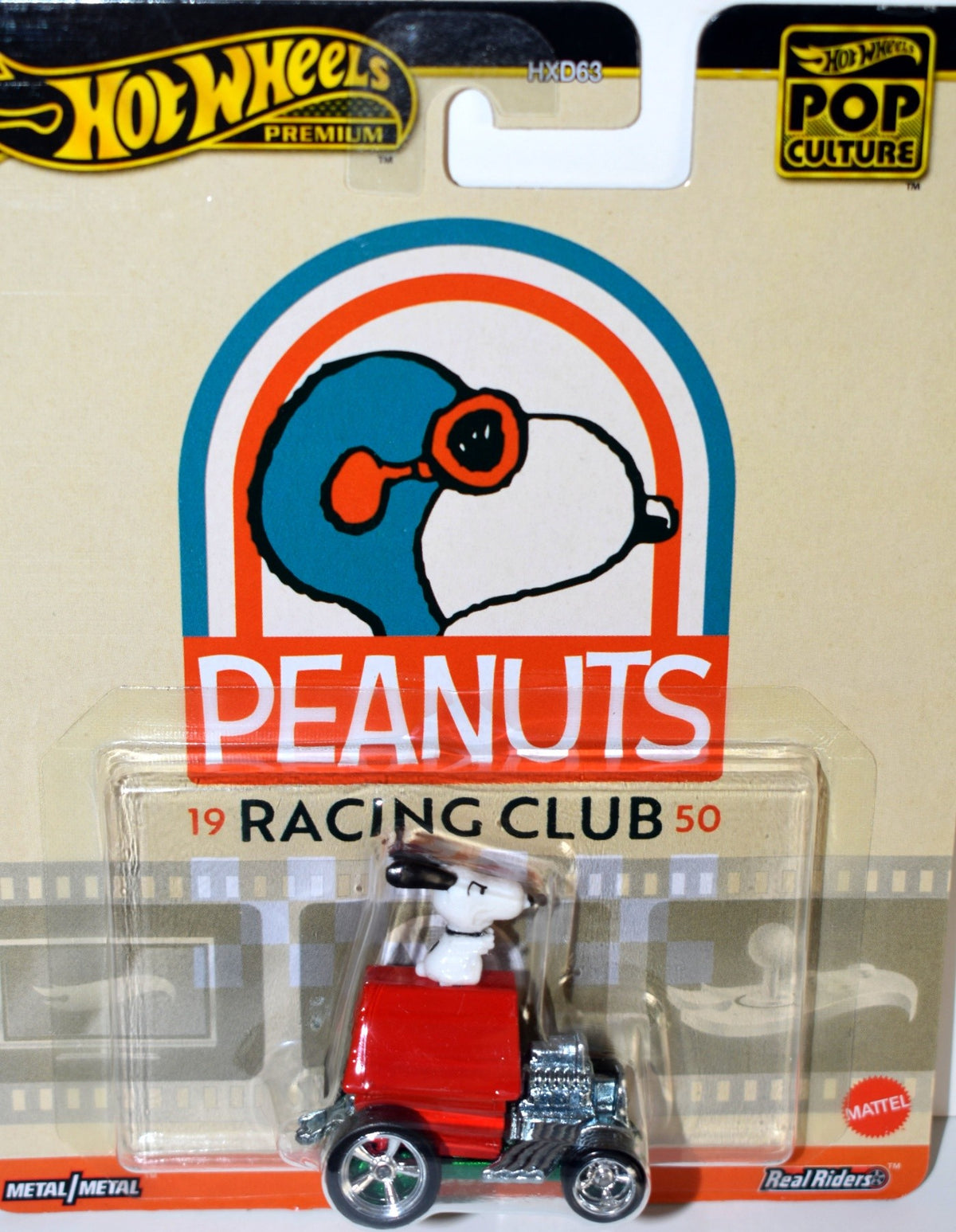 Hot Wheels - Pop Culture - Snoopy Racing Doghouse - Peanuts Racing Club