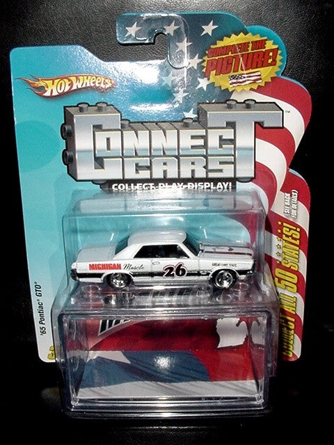 Hot Wheels Connect Cars - Michigan - 1965 Pontiac GTO