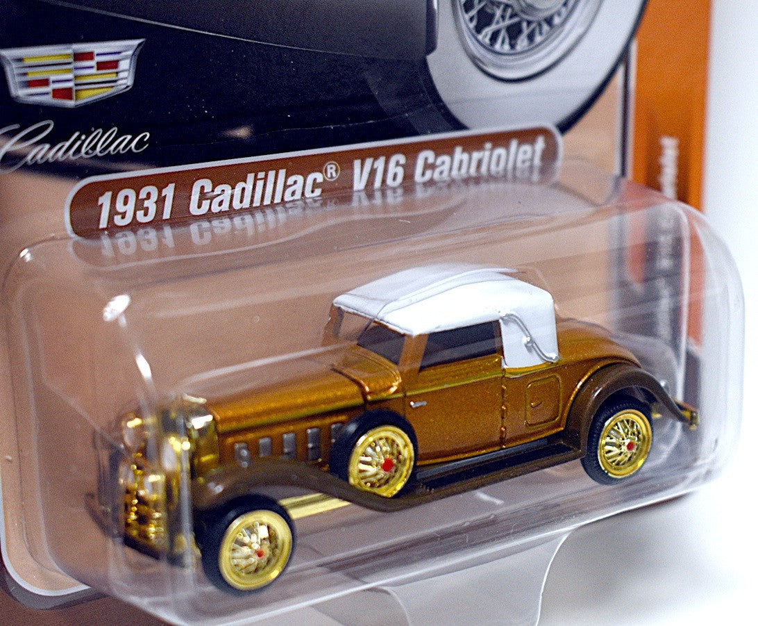 Racing Champions Mint Series - Gold Strike - 1931 Cadillac V16 Cabriolet