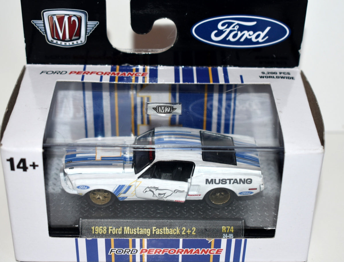 M2 Machines Detroit Muscle - 1968 Ford Mustang 2+2