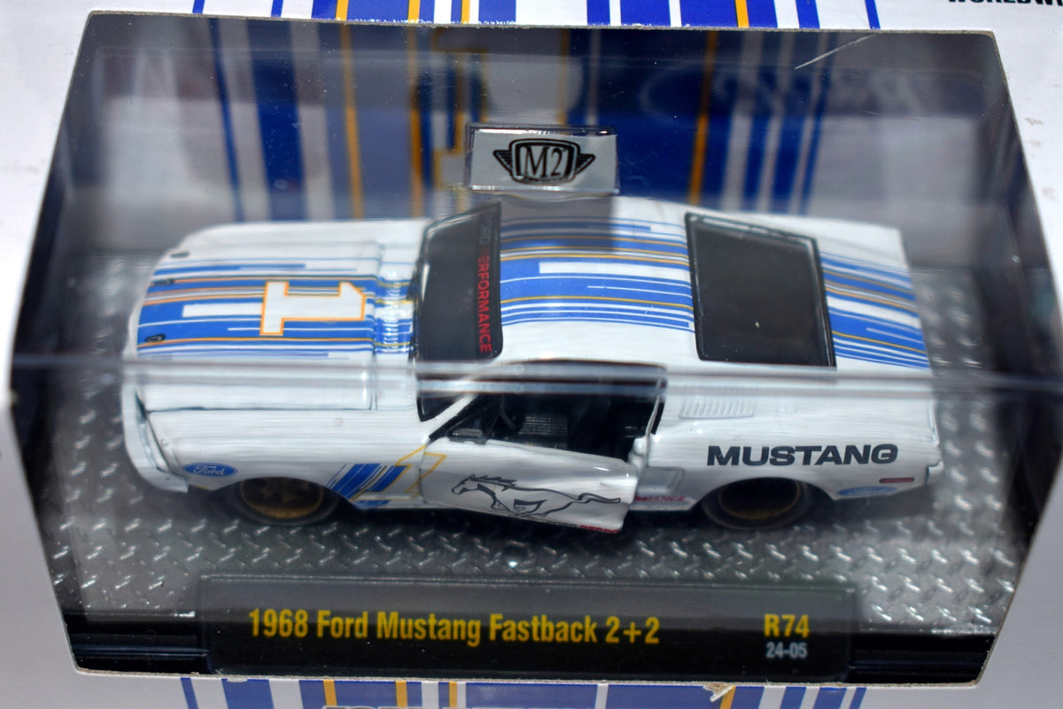 M2 Machines Detroit Muscle - 1968 Ford Mustang 2+2