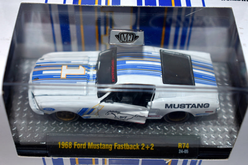 M2 Machines Detroit Muscle - 1968 Ford Mustang 2+2
