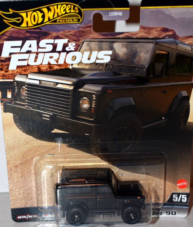 Hot Wheels Premium - Land Rover Defender 90