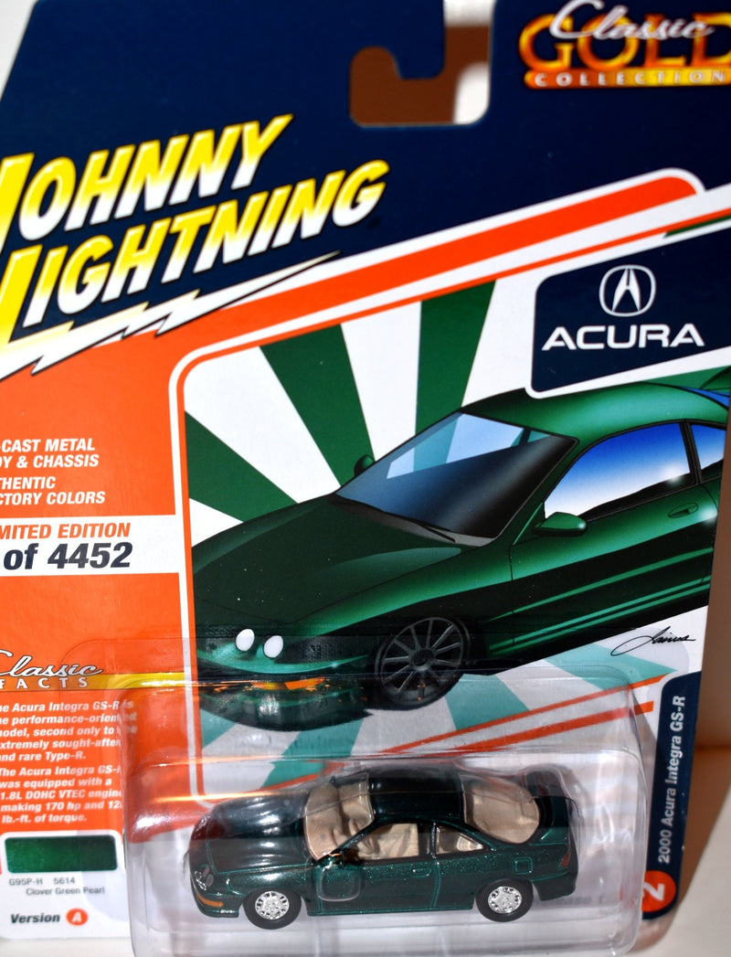 Johnny Lightning Classic Gold - 2000 Acura Integra GS-R