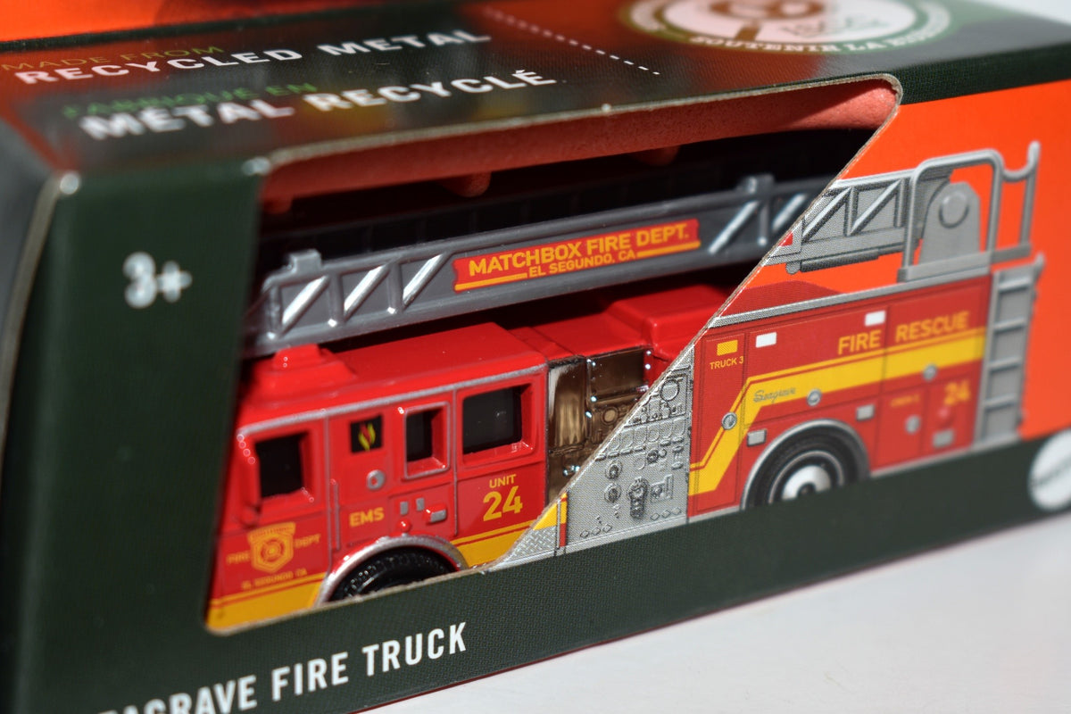Matchbox -  Seagrave Aerial Ladder Fire Truck