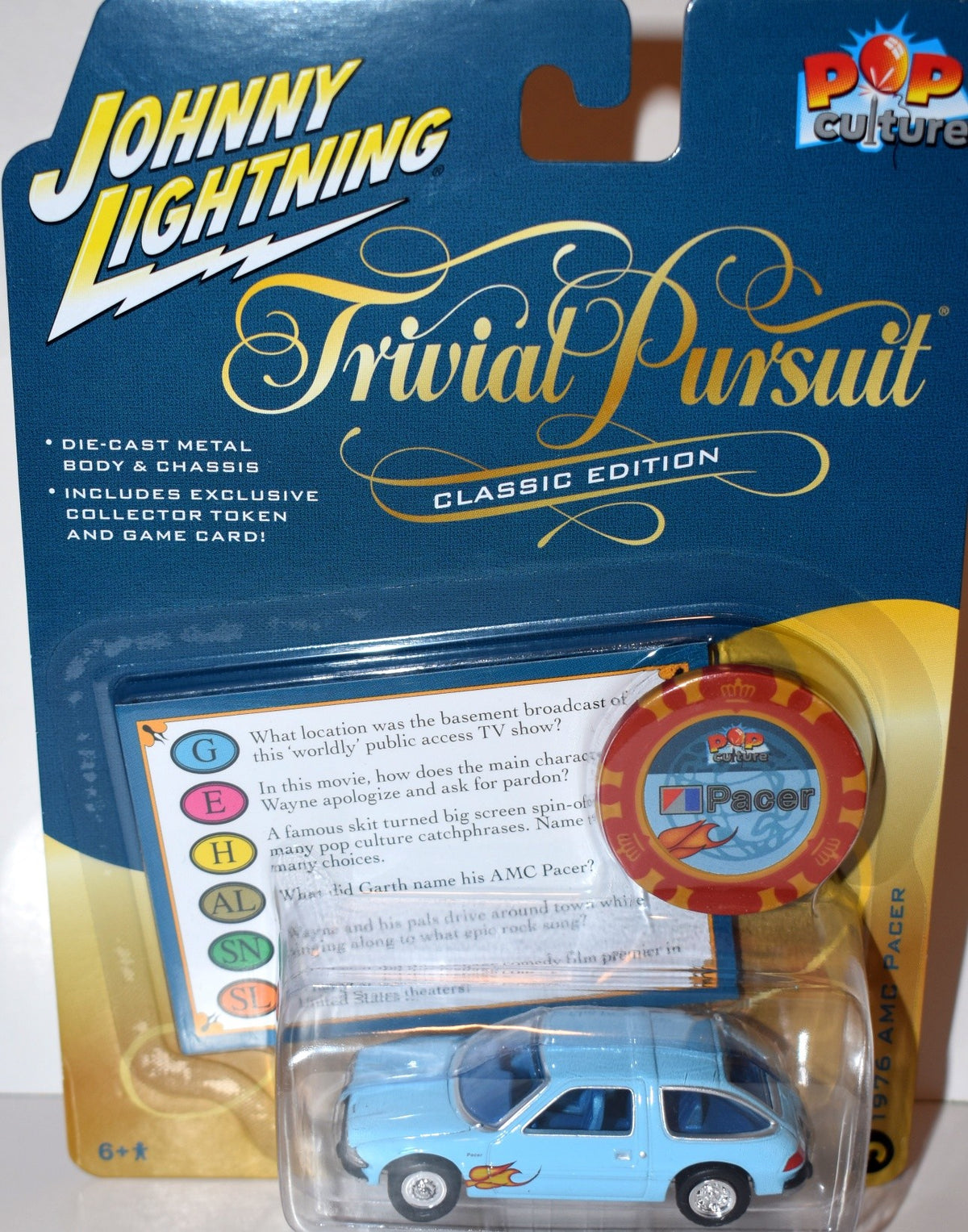 Johnny Lightning Pop Culture - Wayne's World - 1976 AMC Pacer