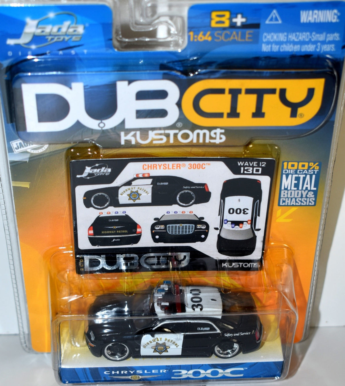 Jada Dub City - Chrysler 300C Police Car
