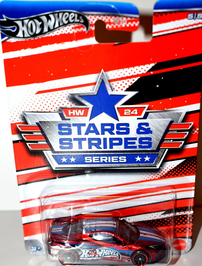 Hot Wheels Stars and Stripes -  2020 Chevrolet Corvette C8 Coupe