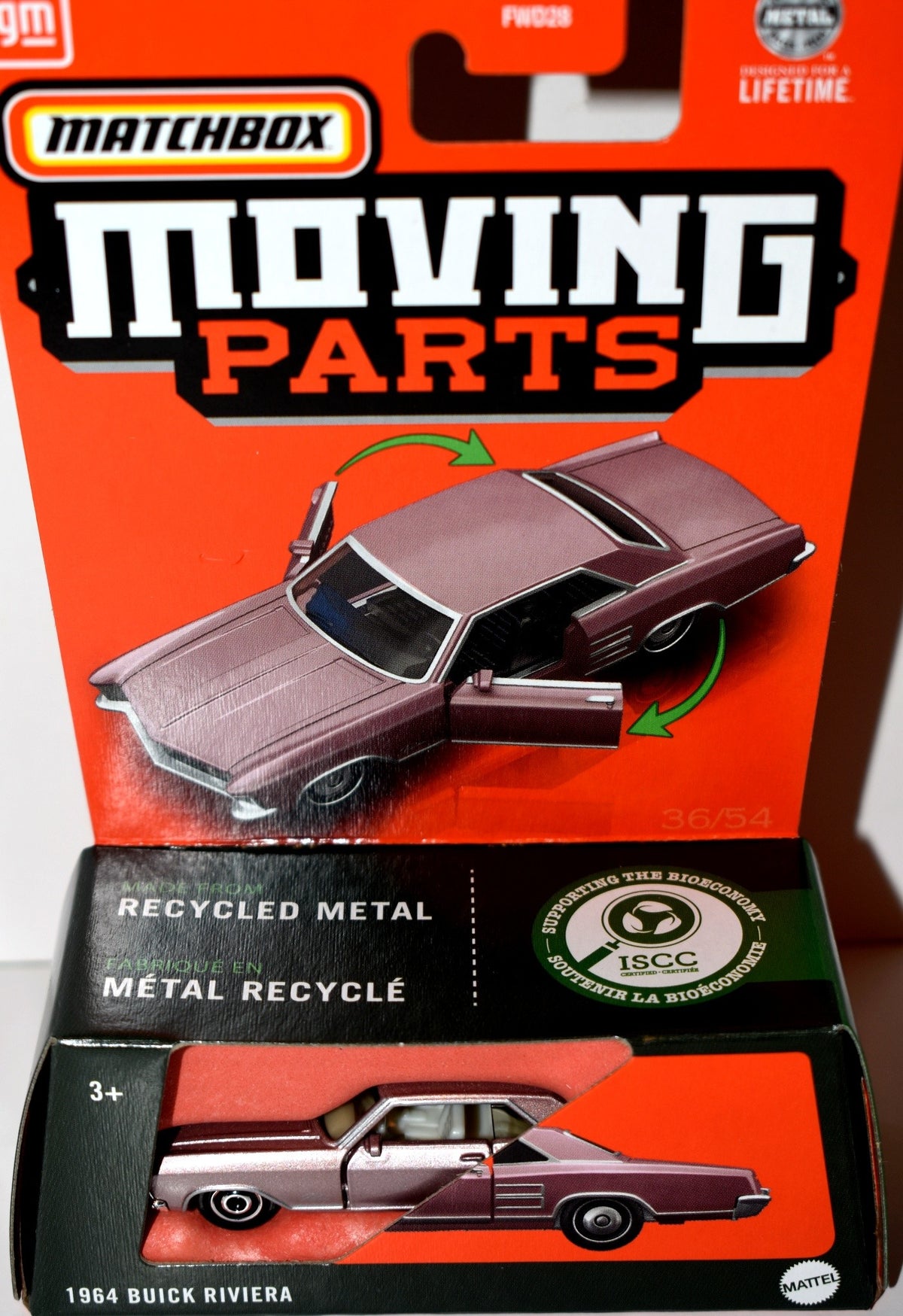 Matchbox -  Moving Parts - 1964 Buick Riviera