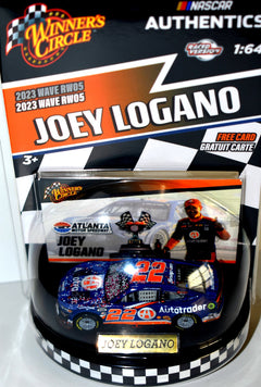 Lionel NASCAR Authentics: Logano Autotrader Ford Mustang Atlanta Winner