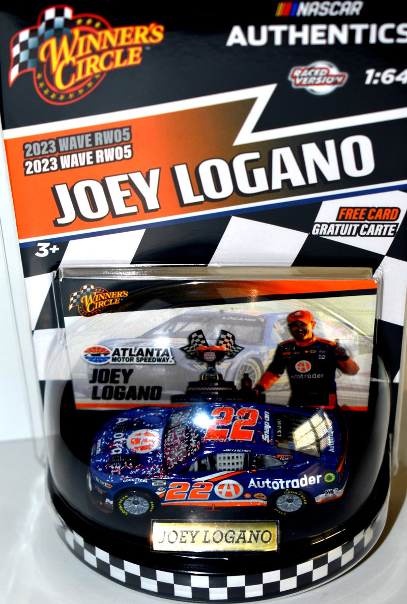 Lionel NASCAR Authentics: Logano Autotrader Ford Mustang Atlanta Winner
