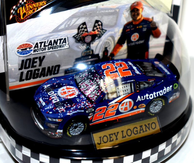 Lionel NASCAR Authentics: Logano Autotrader Ford Mustang Atlanta Winner