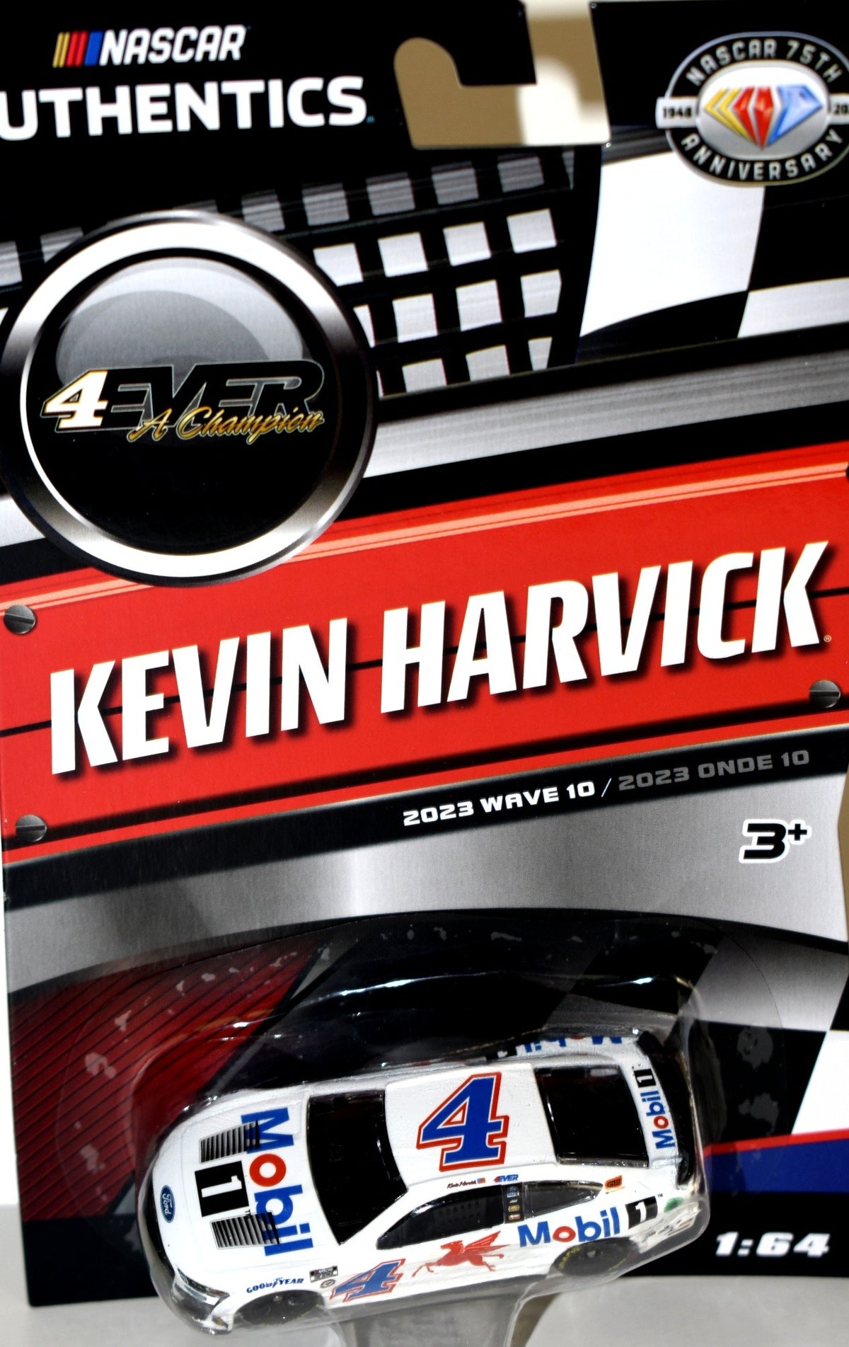 NASCAR Authentics -  Kevin Harvick Mobil 1 Ford Mustang