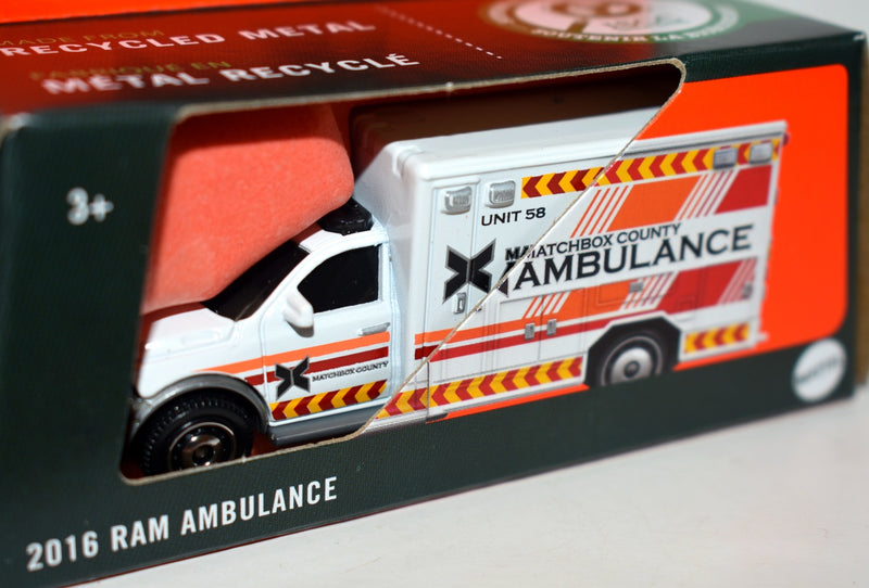 Matchbox -  Moving Parts - 2016 RAM Ambulance