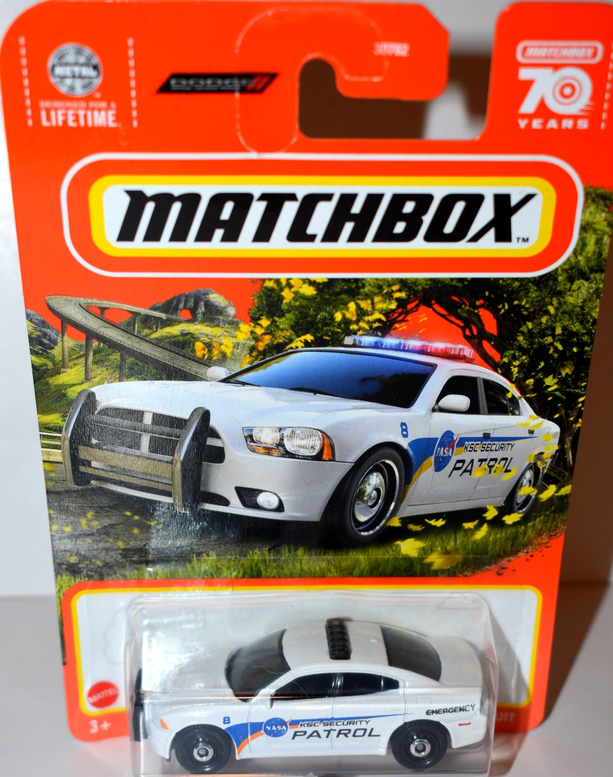 Matchbox Dodge Charger Security Patrol Car