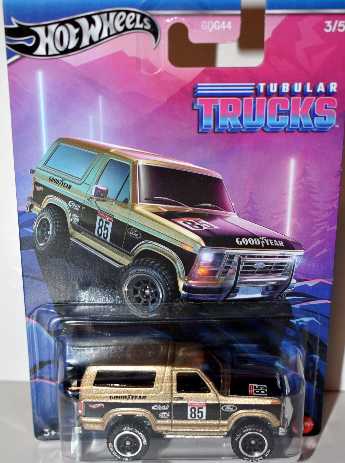 Hot Wheels - Tubular Trucks - 1985 Ford Bronco