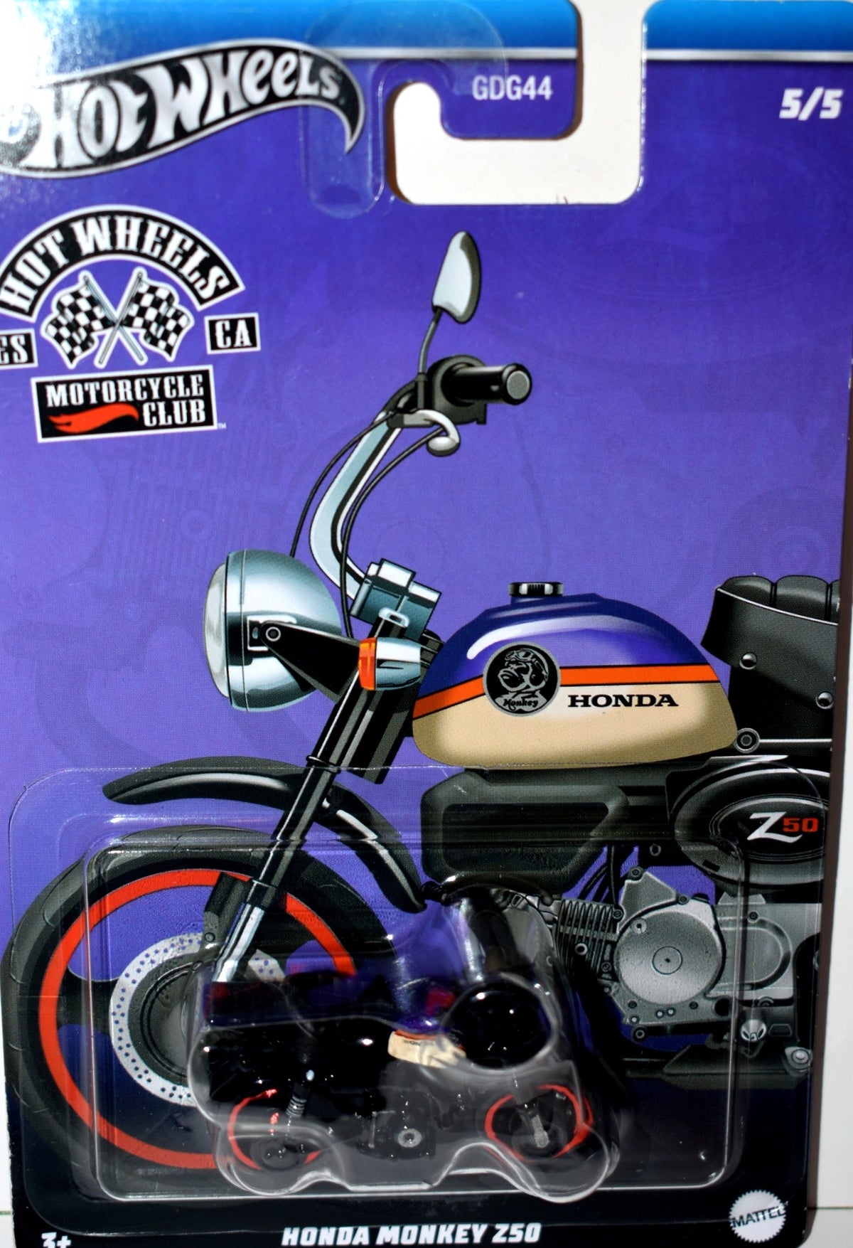 Hot Wheels Motorcycle Club - HWMC - Honda Monkey 250