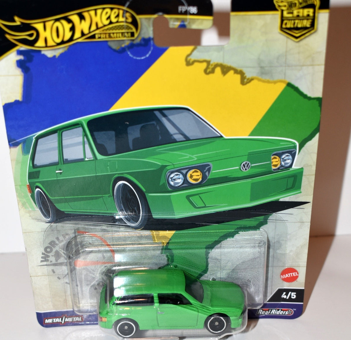 Hot Wheels - Premium -  Volkswagen Brasilia