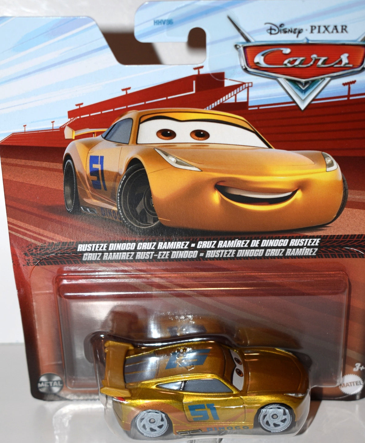 Disney Cars - Cruz Ramirez - Rusteze Dinoco Cruz