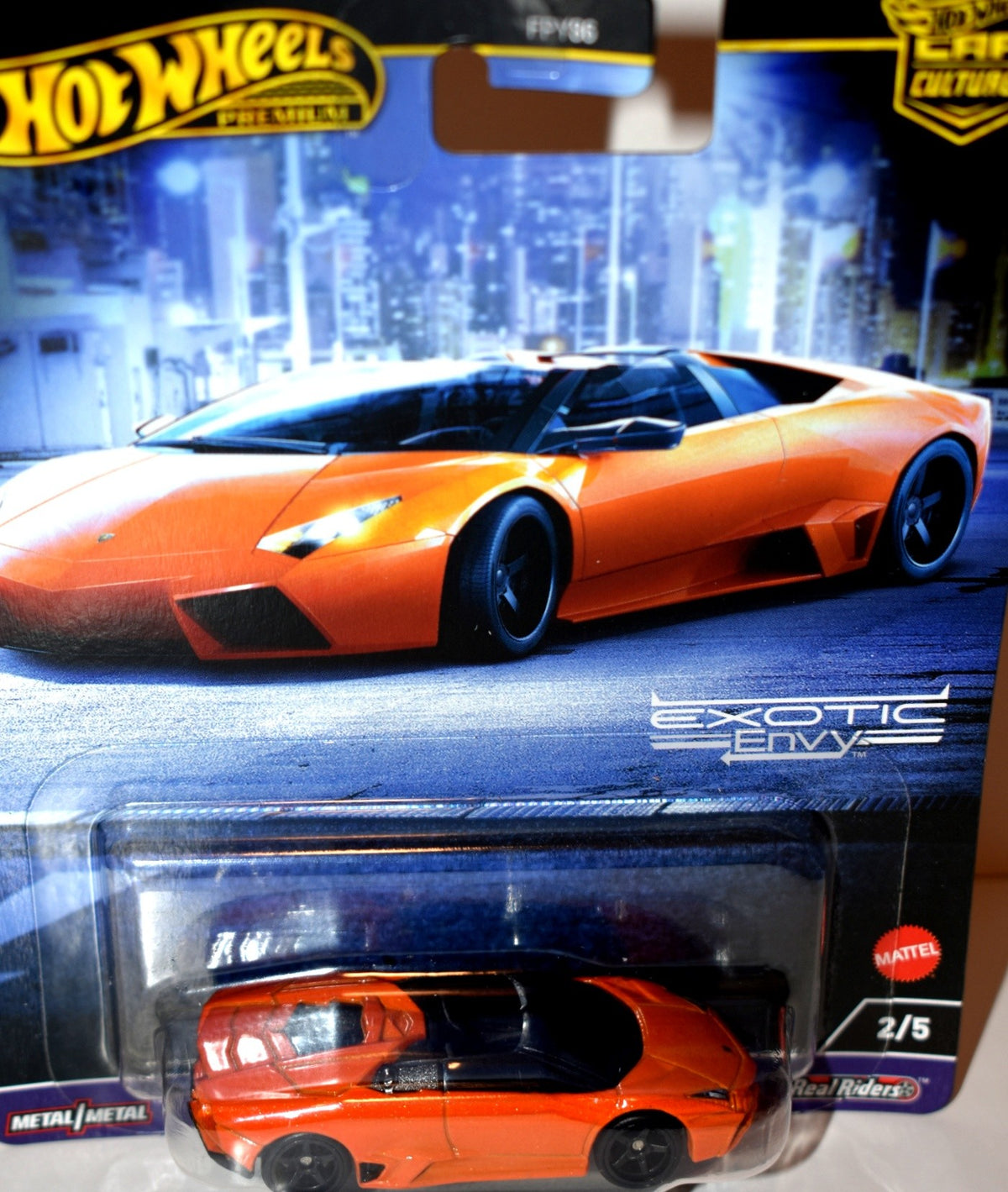 Hot Wheels - Premium -  Exotic Envy - Lamborghini Reventon Roadster