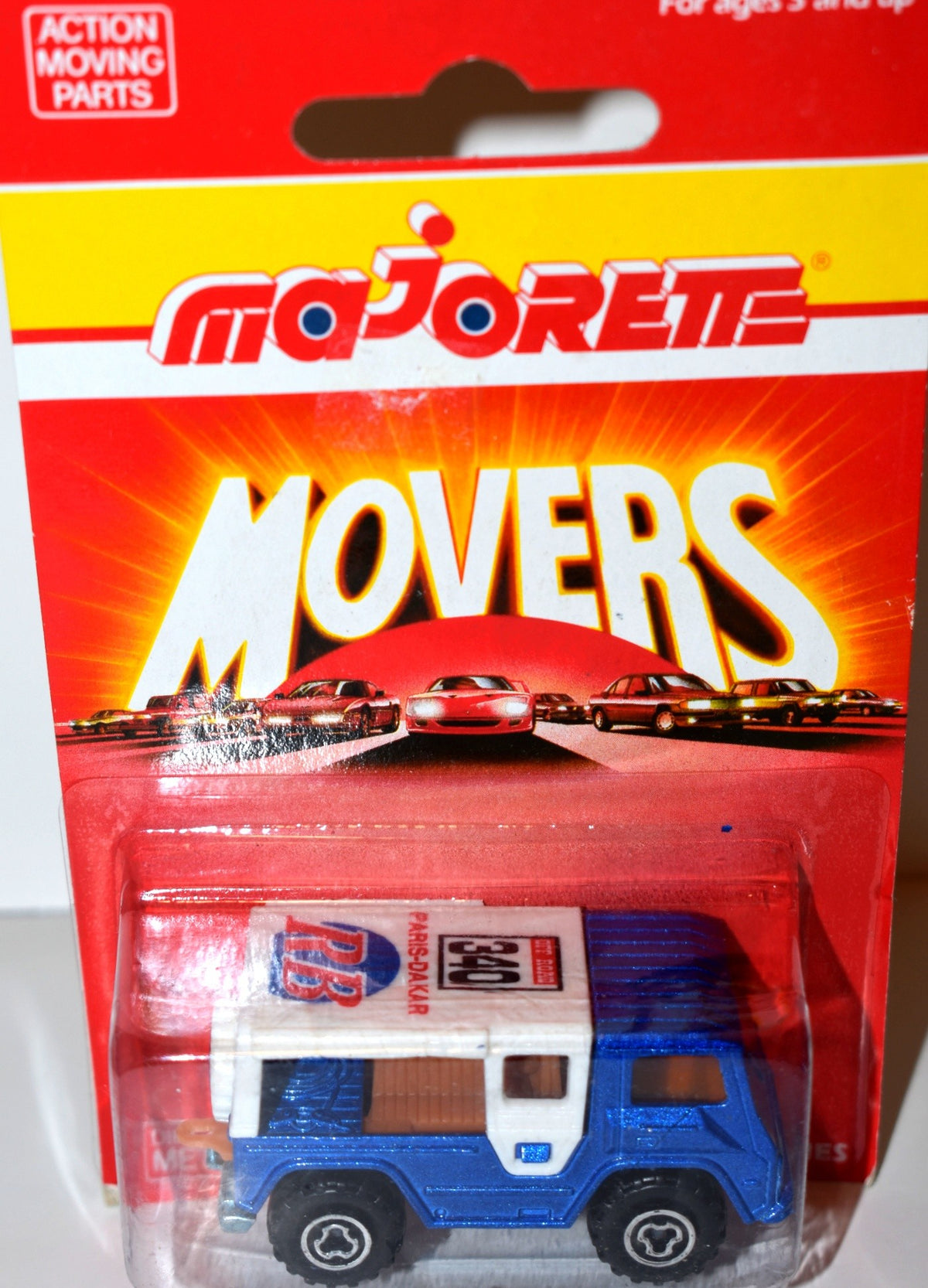 Majorette Movers Series - Explorateur Paris-To-Dakar Truck