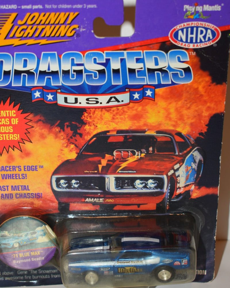 Johnny Lightning - Blue Max 1971 Ford Mustang NHRA Funny Car