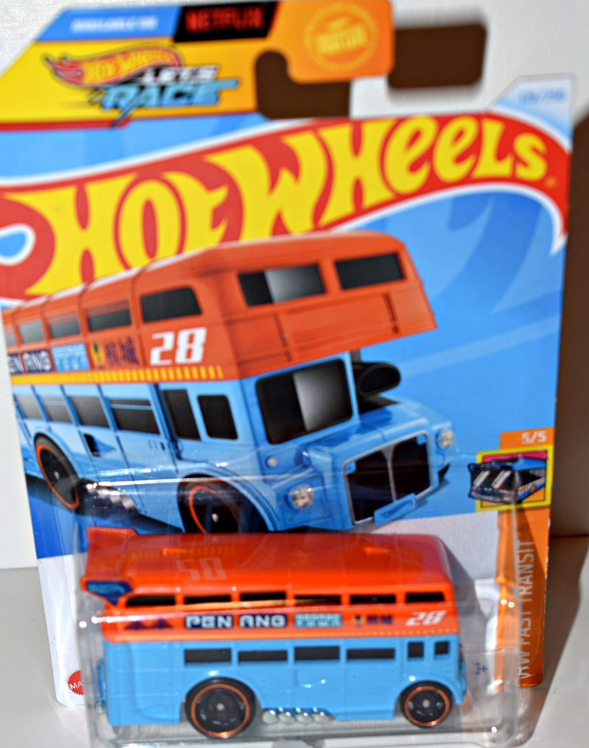 Hot Wheels - Trouble Decker - Hot Rod London Bus