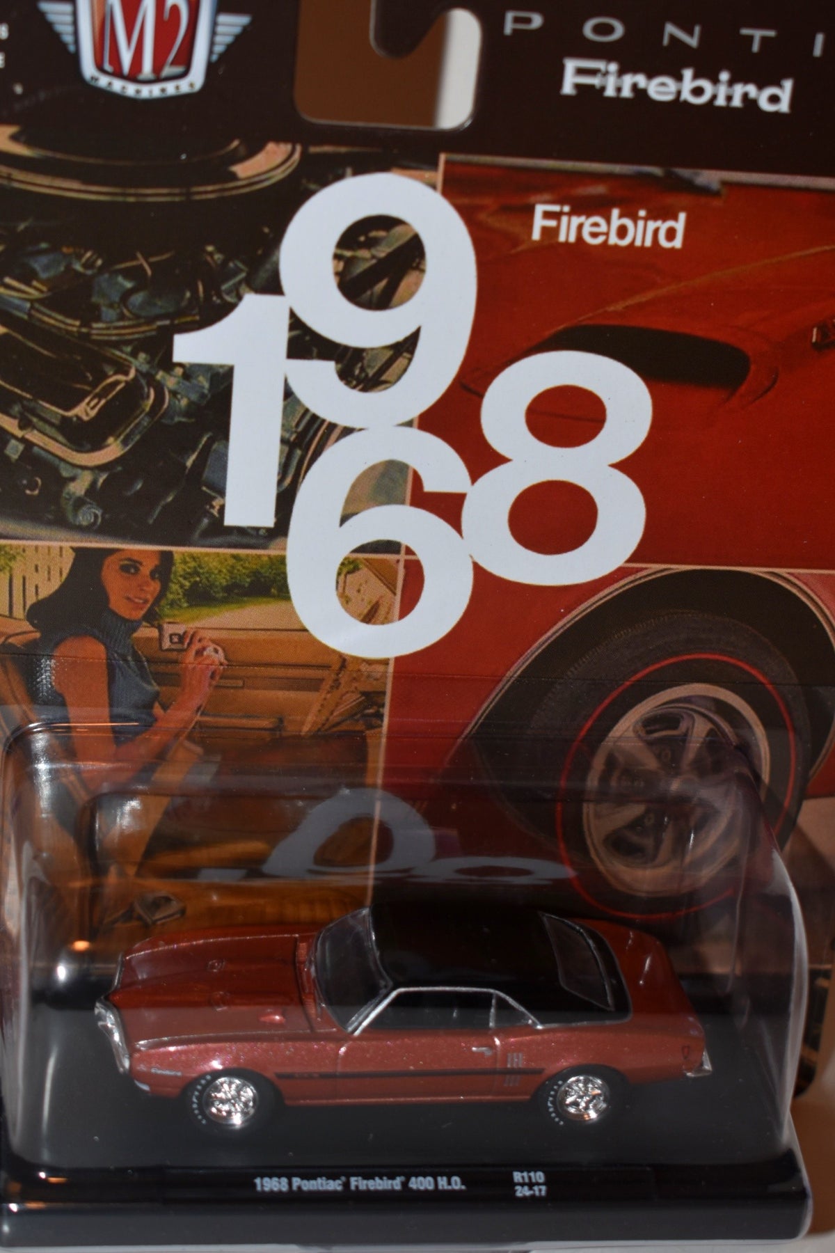 M2 Machines Drivers - 1968 Pontiac Firebird 400 HO