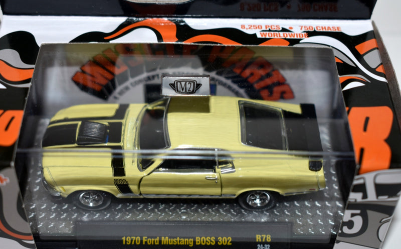 M2 Machines Detroit Muscle - 1970 Ford Mustang Boss 302