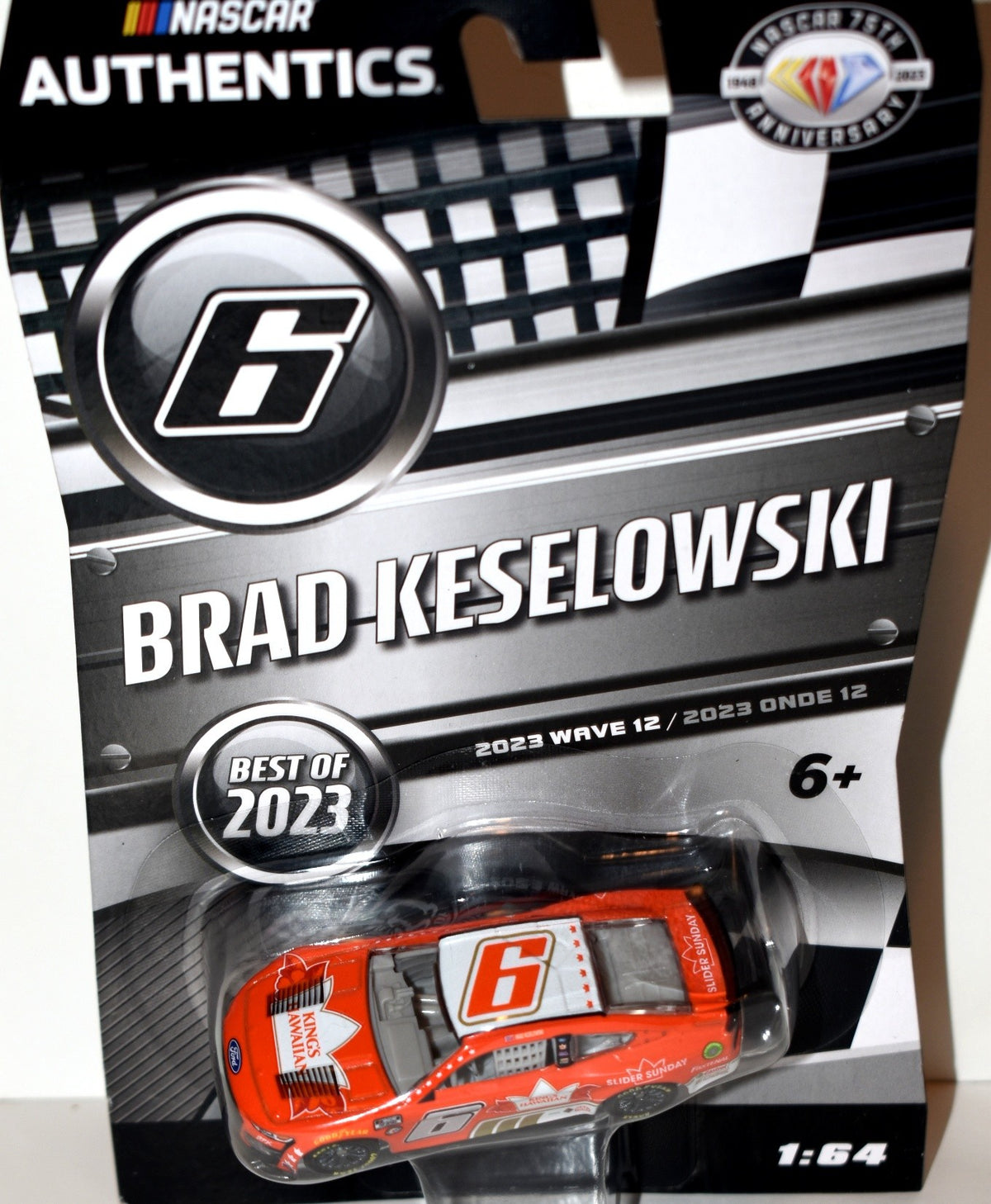 Lionel NASCAR Authentics -  Best of 2023 - Brad Keselowski Kings Hawaiian Ford Mustang