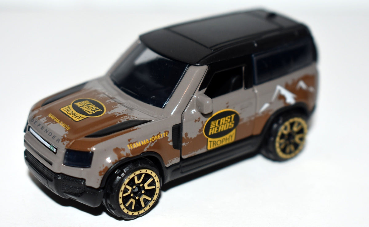 Majorette - Cast Heads Trophy Land Rover Defender
