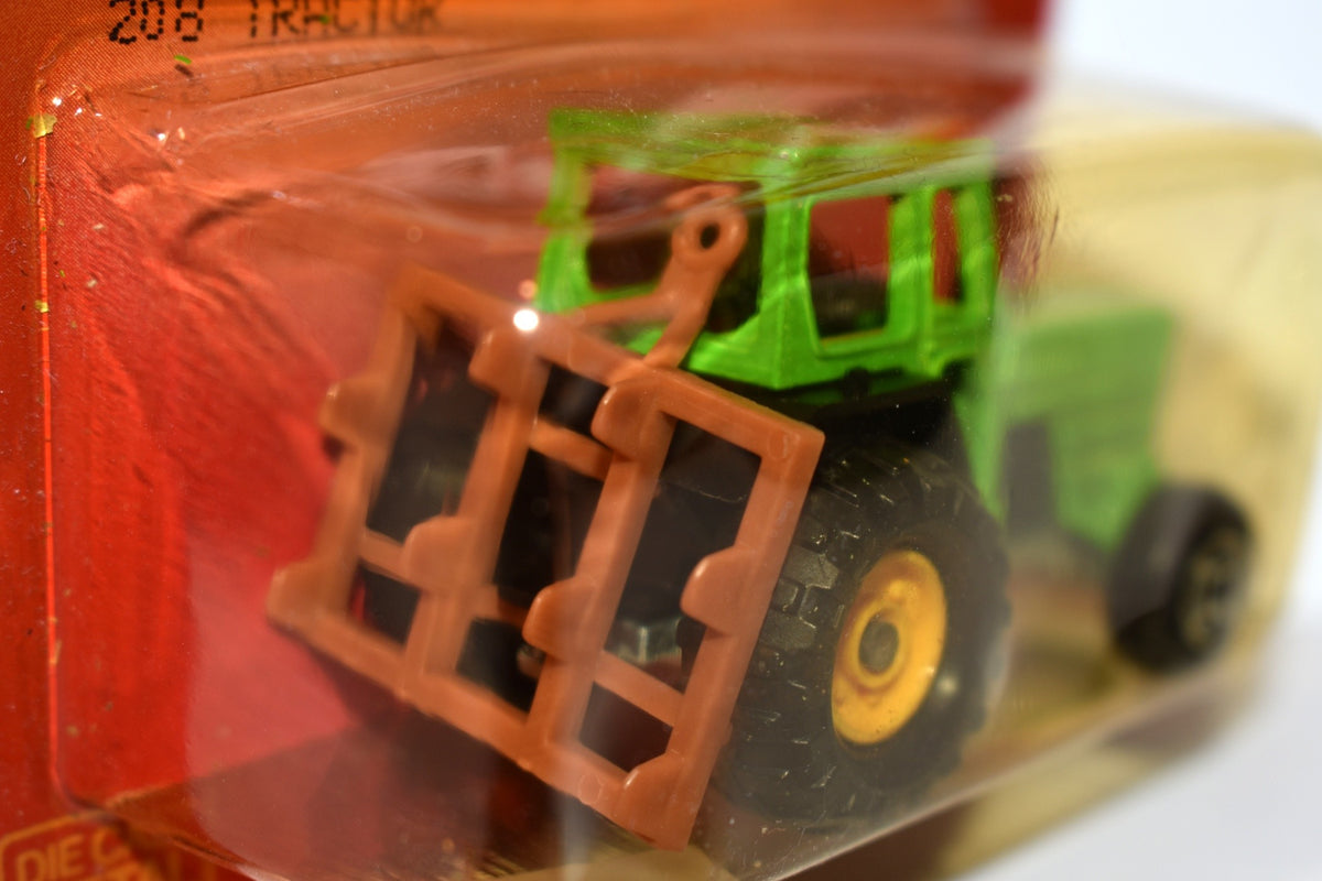Majorette 200 Series - 208 Farm Tractor with Plow