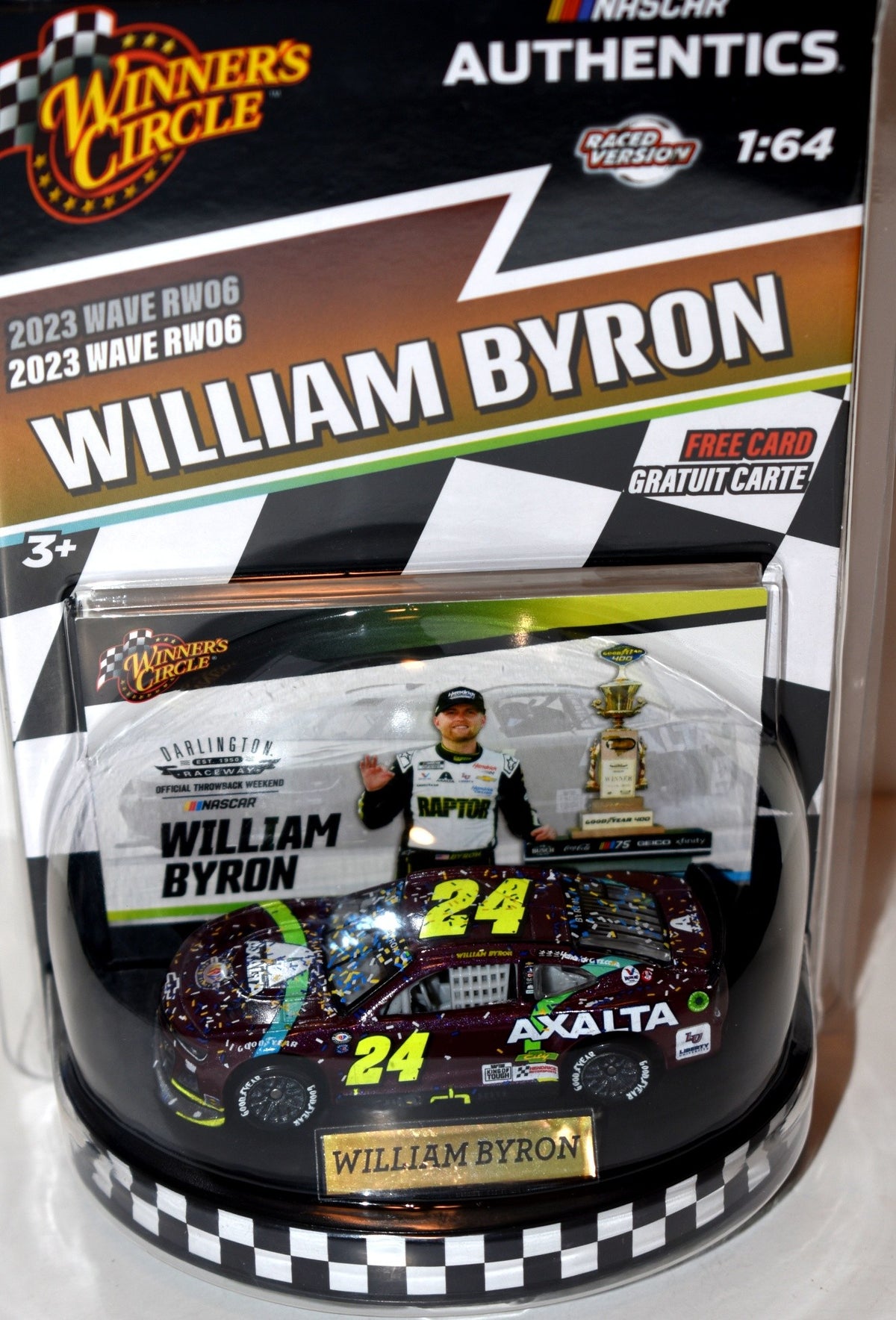 Winners Circle - Darlington Winner - William Byron Axalta Chevrolet Camaro