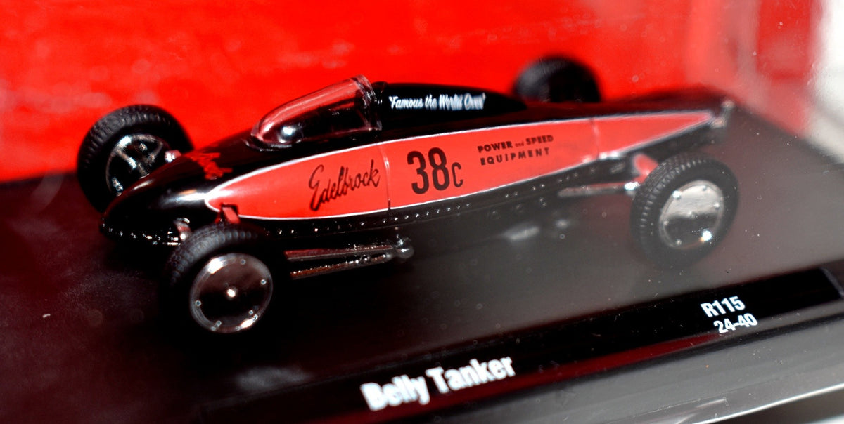 M2 Machines Edelbrock Belly Tanker Race Car