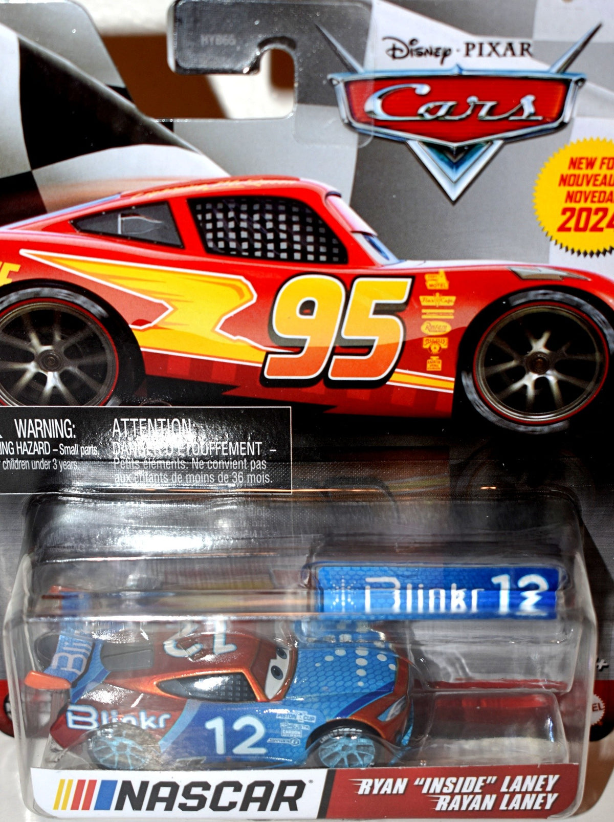Disney CARS -  Ryan "Inside" Laney - Ryan Blaney Ford Mustang