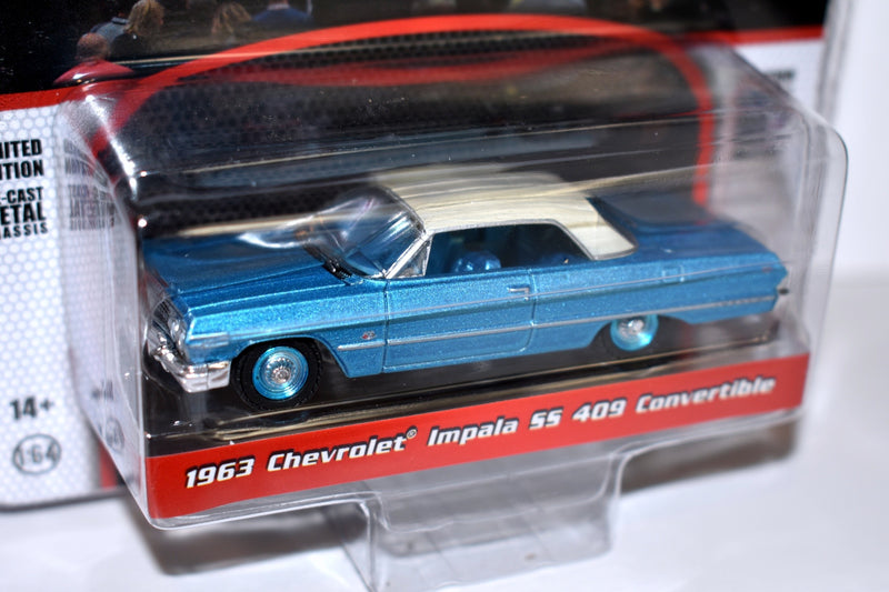 Greenlight - Barrett-Jackson Collection - 1963 Chevrolet Impala SS 409 Convertible