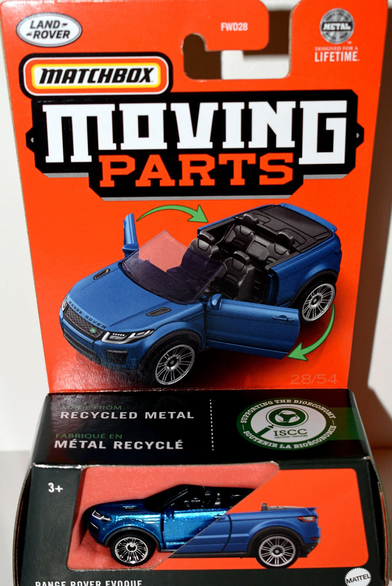 Matchbox Moving Parts - Range Rover Evoque Convertible