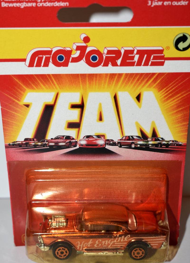 Majorette  Team - Rare Chrome Paint finish 1957 Chevy Bel Air