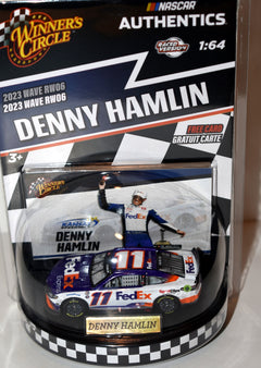 Winners Circle: Hamlin Kansas winning Toyota Camry