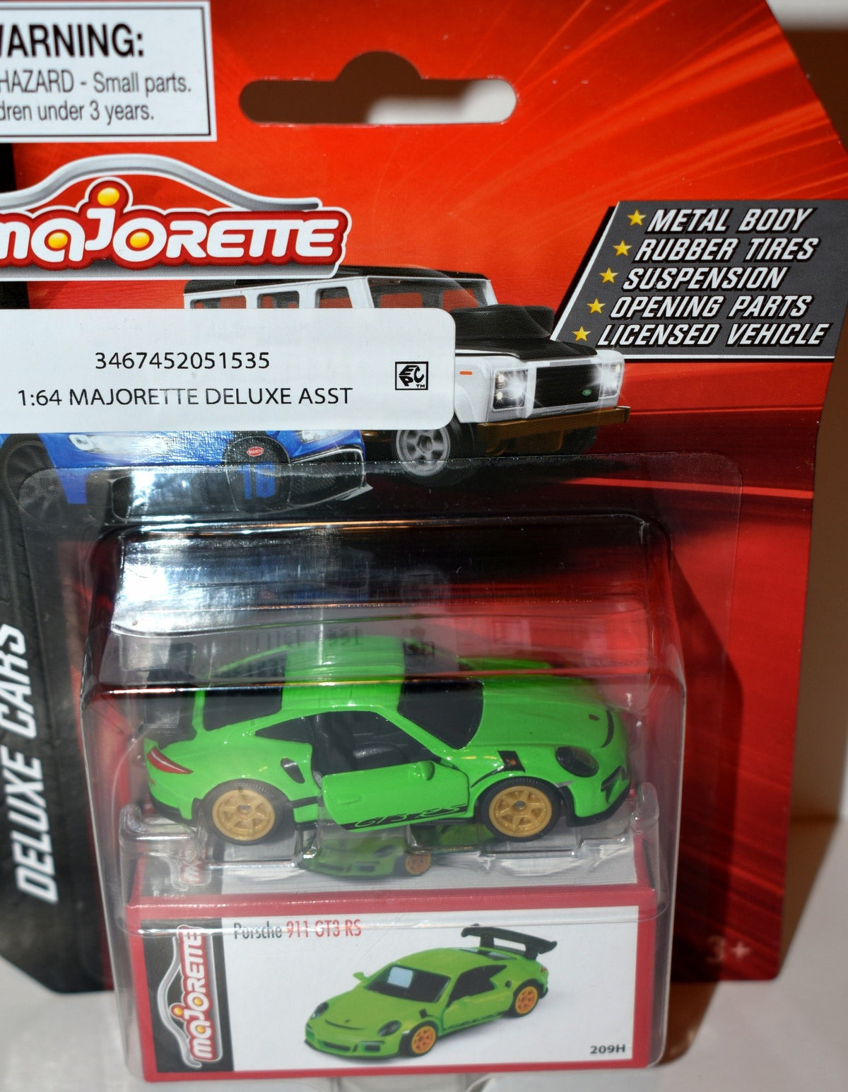 Majorette - Porsche 911 GT3 RS