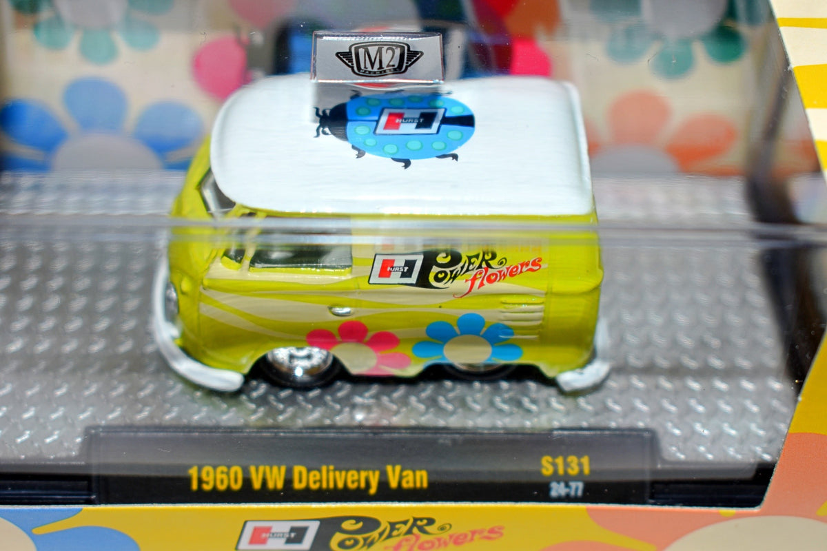 M2 Machines AutoThentics - Hurst Power Flowers 1960 VW Shorty Van