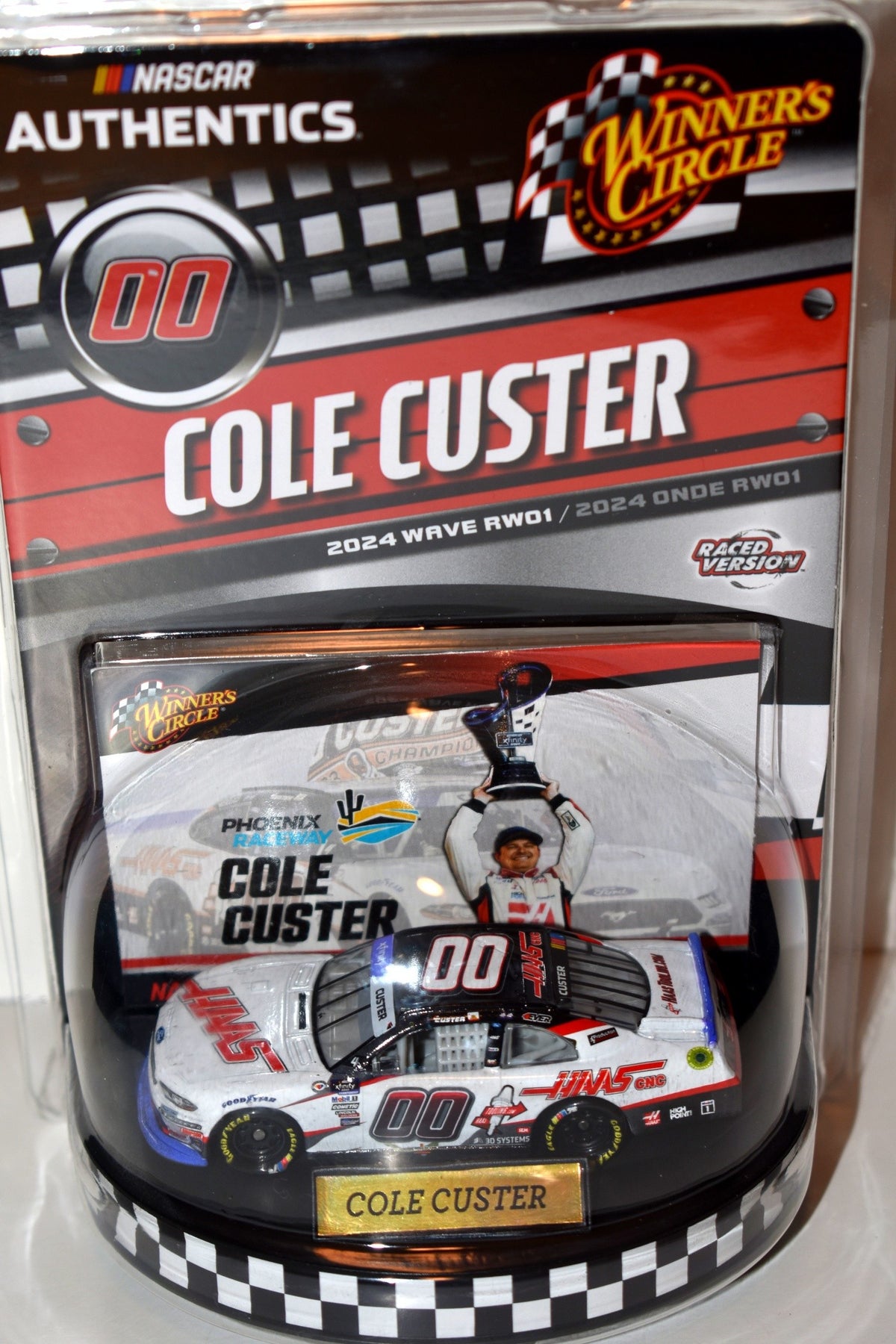 Winners Circle - Cole Custer Haas Tools Ford Mustang