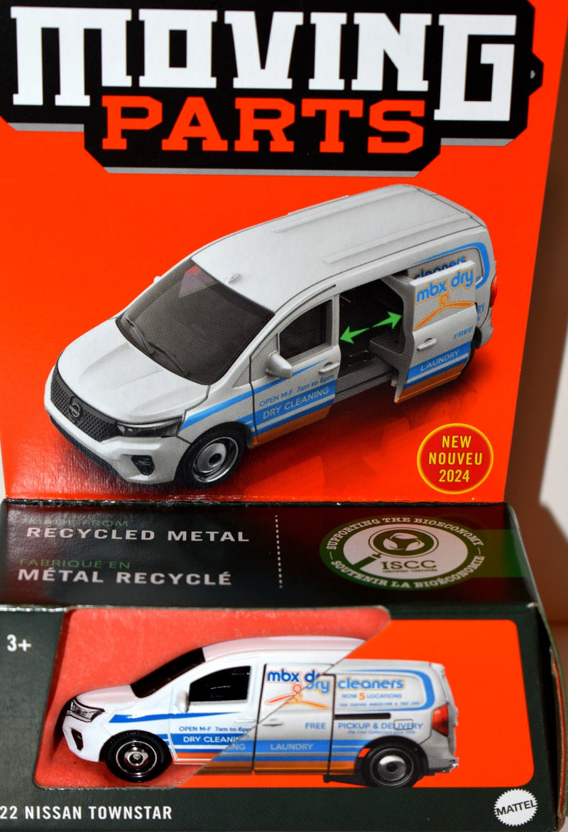 Matchbox Moving Parts - 2022 Nissan Townstar Dry Cleaners Van