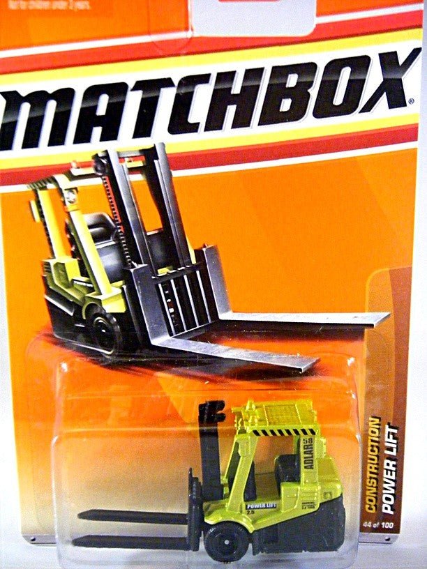 Matchbox Power Lift Fork Lift