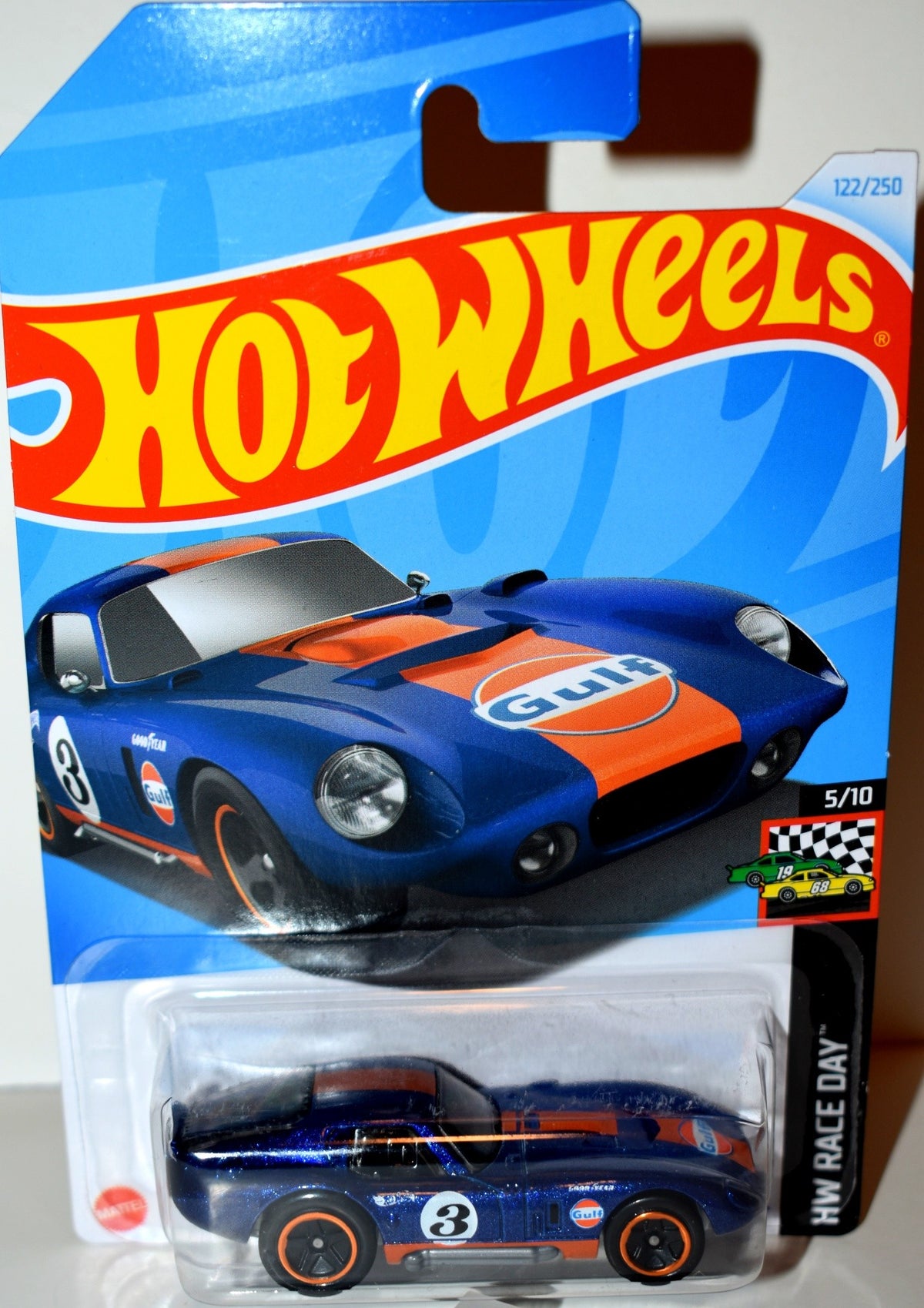 Hot Wheels - Gulf Racing Shelby Cobra Daytona Coupe