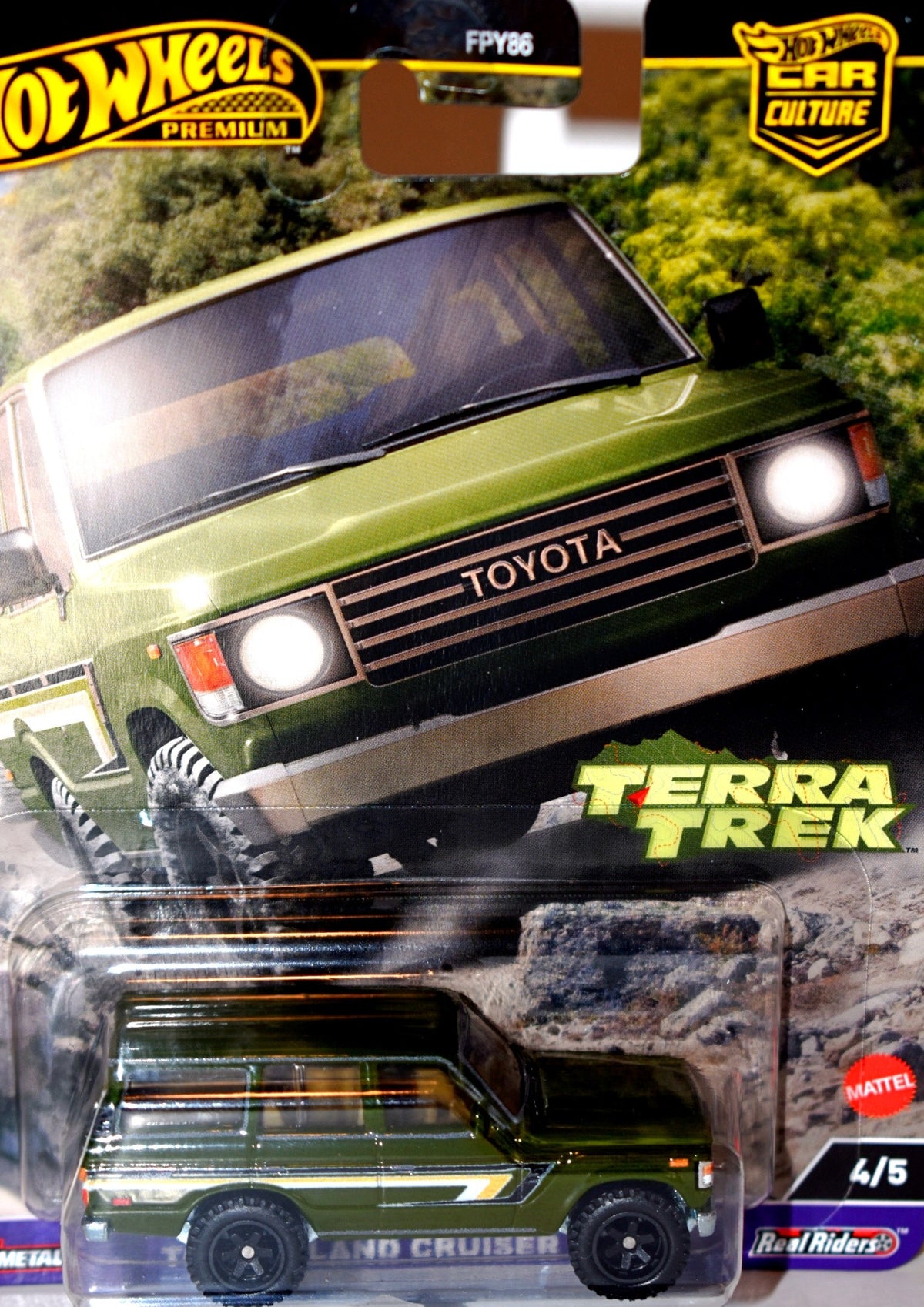 Hot Wheels Premium - Terra Trek - Toyota Land Cruiser FJ600