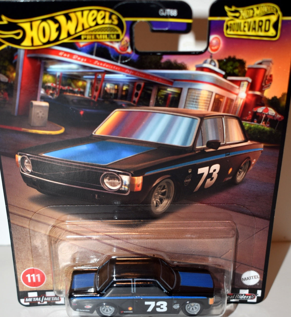 Hot Wheels Premium - Boulevard - 1973 Volvo 142 GL