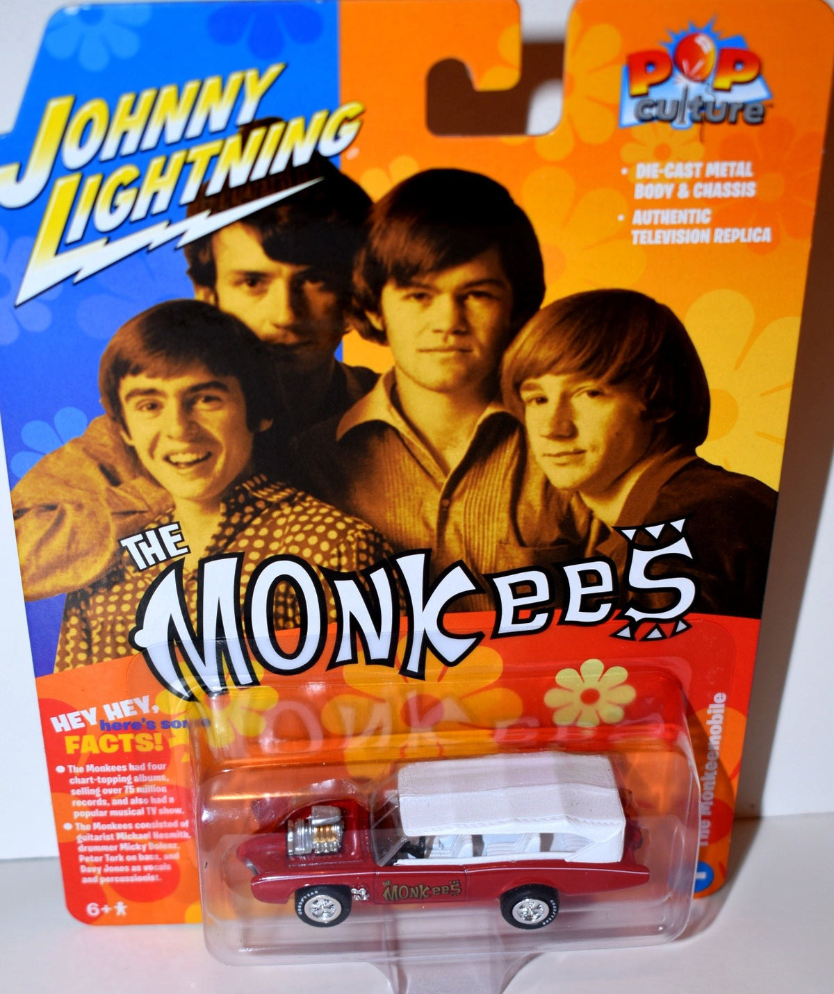 Johnny Lightning Pop Culture - The Monkeemobile 1966 Pontiac GTO